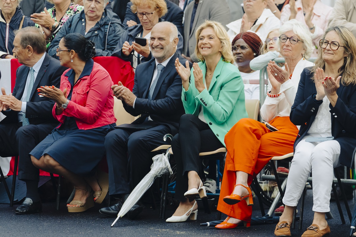 ISPC parasport flamme olympique premiere pierre institut Pecresse