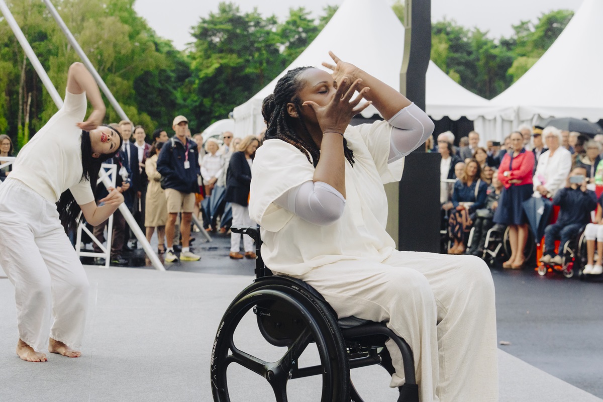 ISPC parasport flamme olympique premiere pierre institut danse