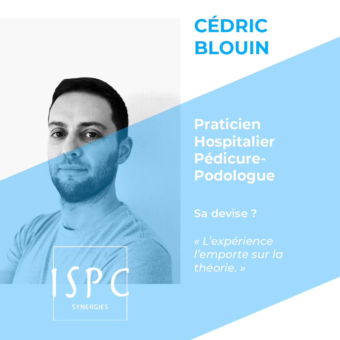 Cédric BLOUIN, praticien hospitalier Pédicure-Podologue