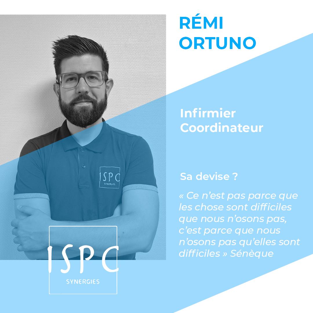 Rémi ORTUNO, infirmier coordinateur